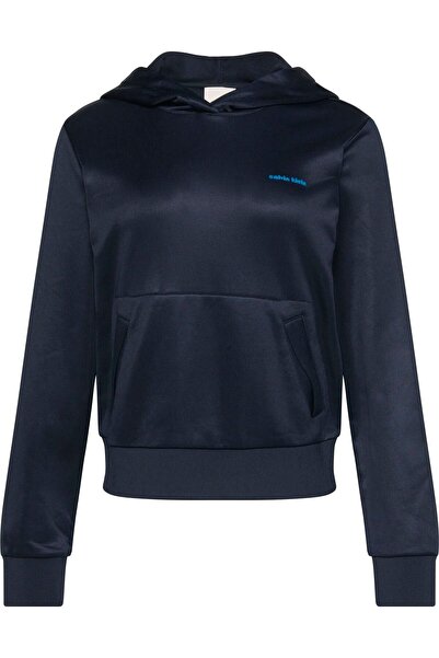 Calvin Klein Kadın Mavi Sweatshirt