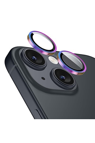 Bibilel Protecție cameră spate pentru iPhone 15/15 Plus, claritate ridicată I...