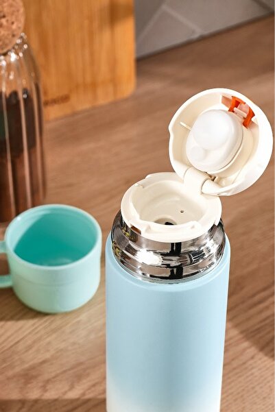 Karaca Candy Steel Leakproof Thermos Blue 500 ml