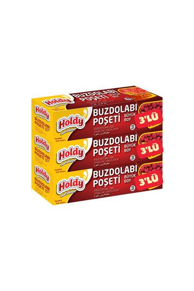 Holdy BUZDOLABI POŞETİ BÜYÜK BOY 3 lü
