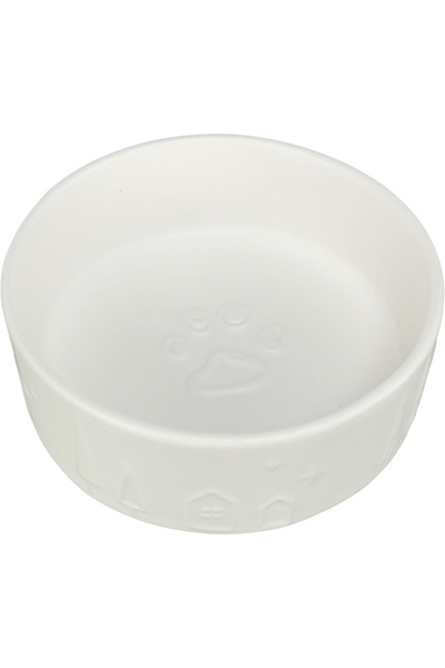 Trixie Ceramic Bowl Xmas, 0.8 l/16 cm, White