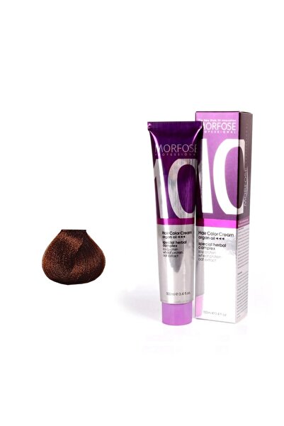 Morfose 10 SAÇ BOYASI 100ml / 6.4 Koyu Bakır