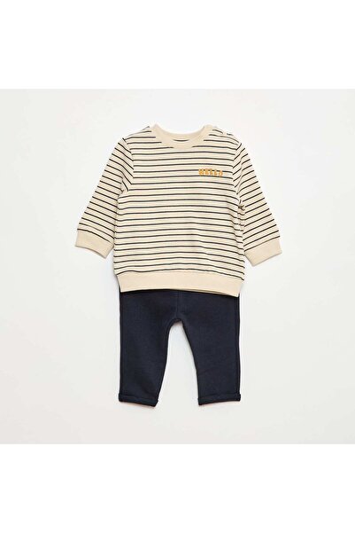 KİABİ 2-piece sweatshirt + trousers set WHITE