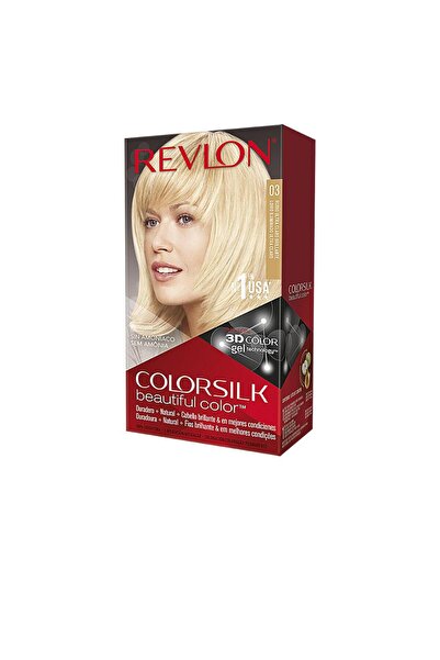 Revlon Vopsea de par permanenta fara amoniac COLORSILK 03 ultra light blonde 1 buc