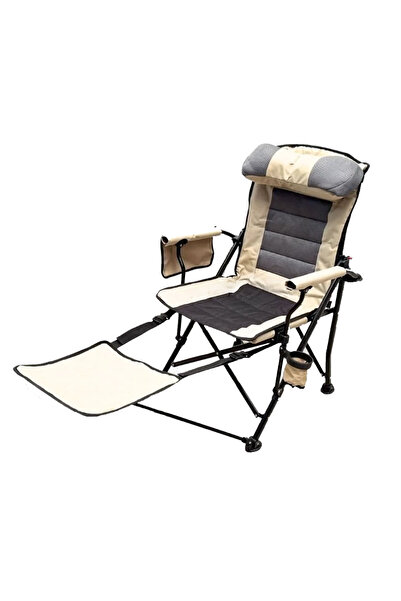 RYUJI Windcamp Katlanabilir Şezlong Tipi Lüks Kamp Sandalyesi