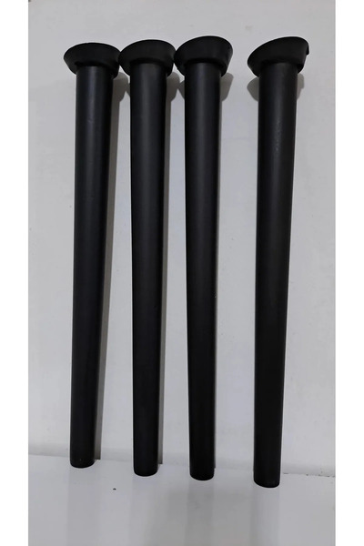 shop 38 siyah masa sandalye konik ayak 4 adet