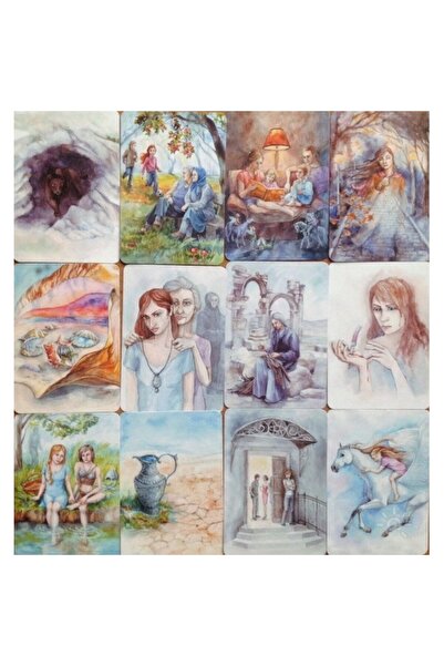 OEM Set of 64 Metaphoric Cards 'About You' - Psychological Tool, Cardboard, Multicolor, 12+