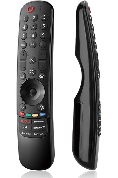 Generic بديل لجهاز التحكم عن بعد السحري من إل جي - جهاز تحكم عن بعد عالمي لأجهزة التلفاز الذكية من إل جي (بدون صوت، بدون مؤشر)