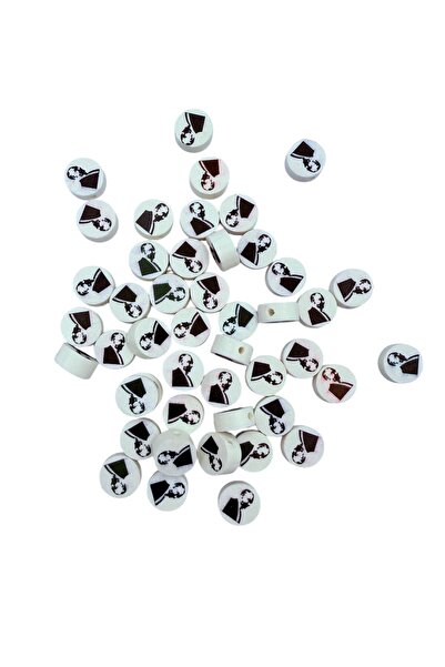 yiğit aksesuar 50 قطعة من الفيمو لصنع المجوهرات مع تماثيل أتاتورك