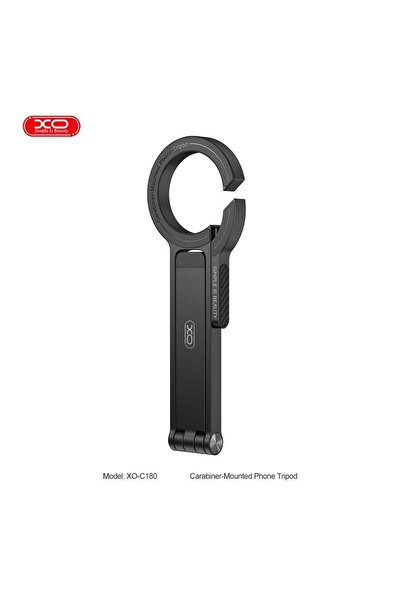 Xo حامل كارابين C180 قابل للدوران 360 درجة °   حامل ثلاثي القوائم للهاتف قابل...