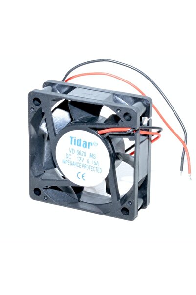 ElectroAZ Ventilator pătrat 12V, 60 x 60 x 20mm