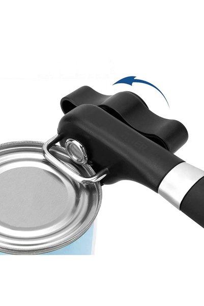 Generic فتاحة علب يدوية للحافة الناعمة، أداة مطبخ محمولة آمنة