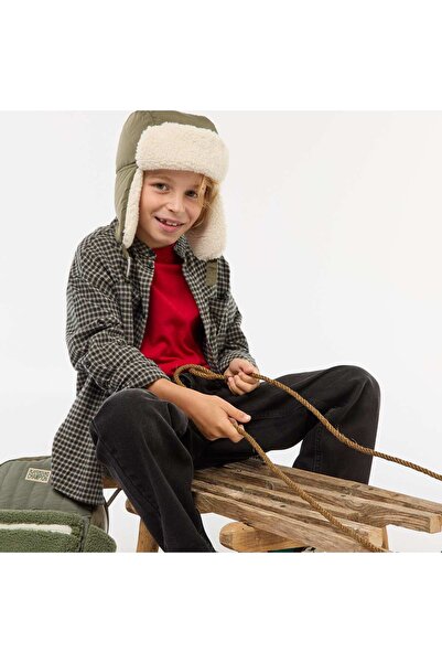 KİABİ قميص قطني أسود