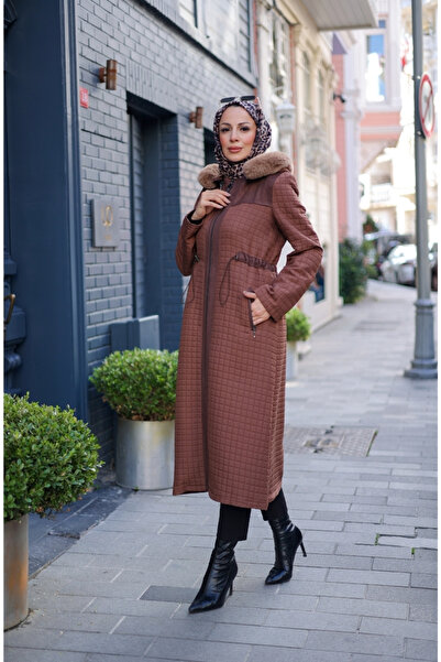 KADEEM Zerina Quilted Suede Cap - 422527