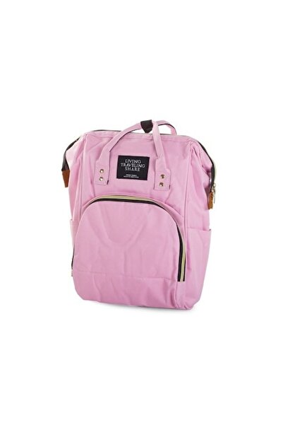 verk group Rucsac Multifuncțional Roz – Pânză Oxford, Ideal pentru Mame și Copii