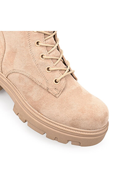 Tmall Women's boots, Made of -leather suede with fur interior, GD1020, Khaki