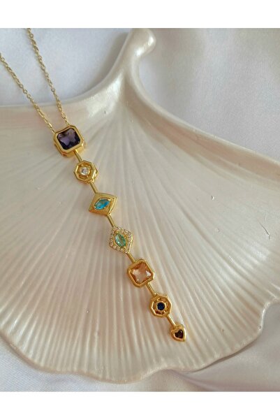 stainless steell Gold and Steel Necklace