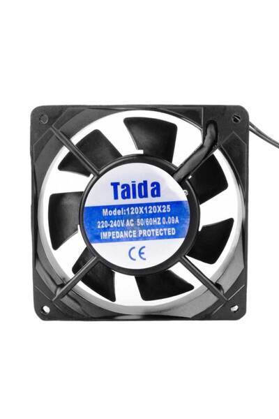 ElectroAZ Metal fan 220V, 120x120x25 mm, 19.8W