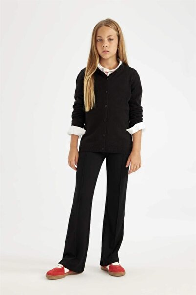 DeFacto Black Female Child Leggings C7433A8/Bk81