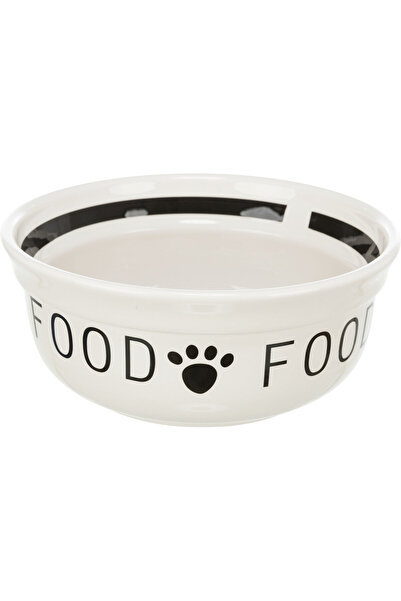 Trixie Replacement Food Bowl for 24642, White/Black, 24642-10