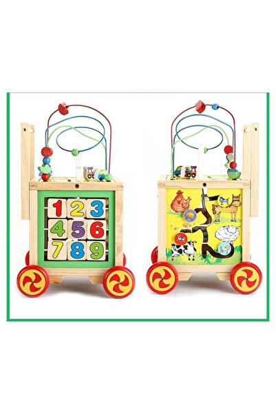 OEM CUB Lemn Ante MUT-0018, Antemergatorul cubul educational WoodWalker LEXI ...