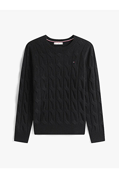 Tommy Hilfiger Cable Knit Soft Wool Sweater