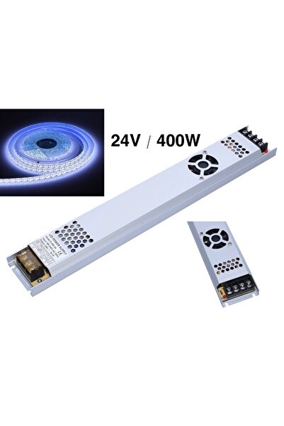 ElectroAZ Power Supply, Slim, Indoor, 24V, 16.7A, 400W