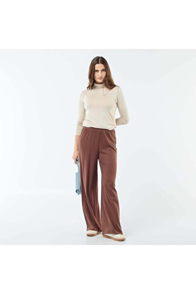 KİABİ Roll-neck Long-Sleeved Top BEIGE