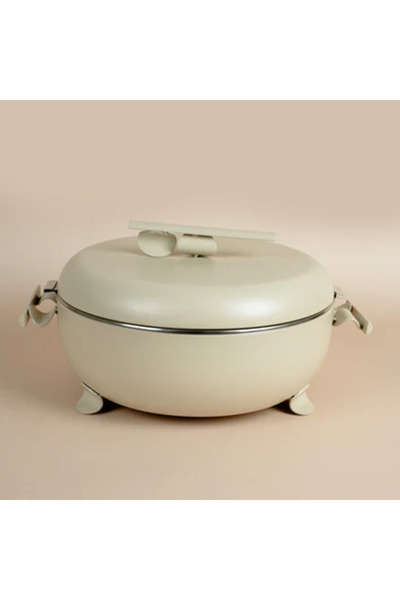 DIVA LADY Elegant food container from Diva Lady – modern design and luxurious ivory color – 5 liter capacity