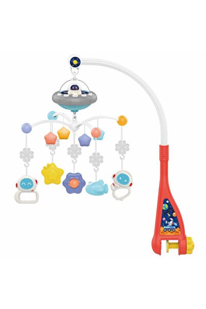 huanger Musical carousel for babies with UFO projections