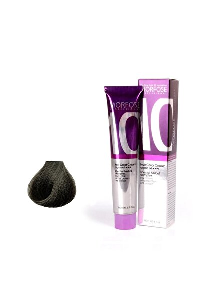 Morfose 10 SAÇ BOYASI 100ml / 6.11 Yoğun Koyu Küllü Kumral