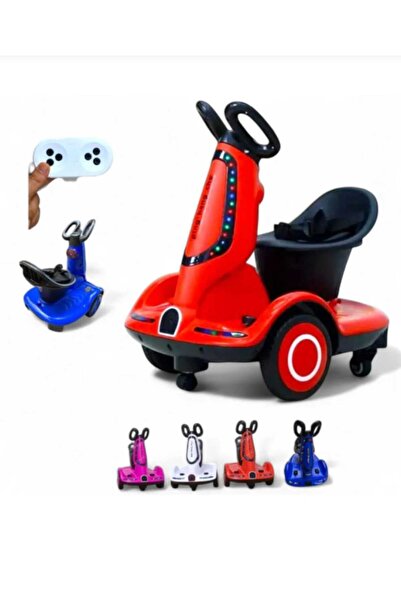 Generic Smart electric scooter with remote control, LED lights, and 360-degree rotation.