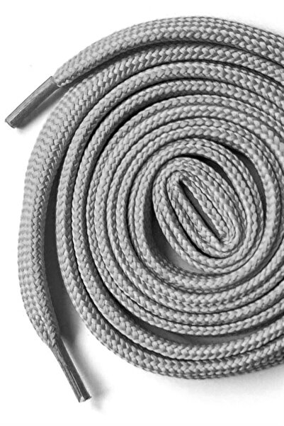 hapshoe Gray 1 cm Thickness 1 Pair Flat Sports Shoe Laces