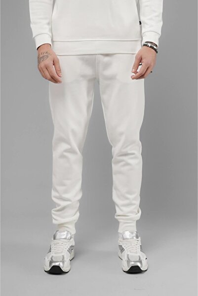 SOFTWAY Unisex Regular Fit Φούτερ Πικέ με τσέπες - Λευκό