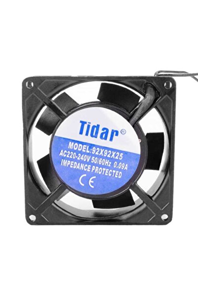 ElectroAZ Ventilator metalic 220V, 92 x 92 x 25mm