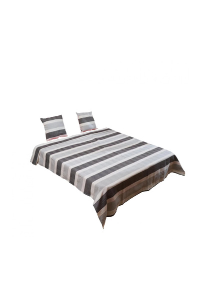 Heinner Bedspread Set King Size 200x220 cm Zia Grey