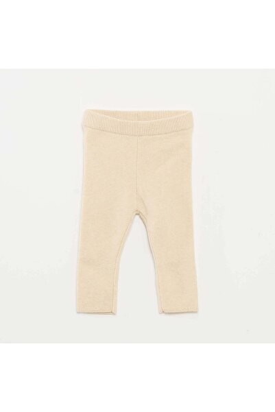 KİABİ Knitted Sweater + Leggings Set BEIGE