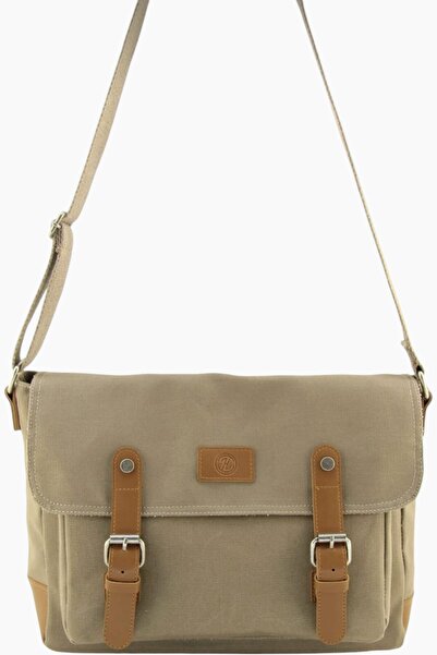 QUB CLUB Unisex Canvas Business School Messenger Bag