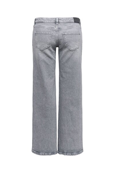 ONLY Jeans mit weitem Bein ONLJUICY Niedrige Taille Weiter Beinschnitt Jeans