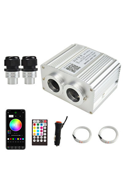 OEM Kit Fibra Optica Plafon Instelat TWINKLE RGBW 900 Fire 3M 0.75mm cu aplic...