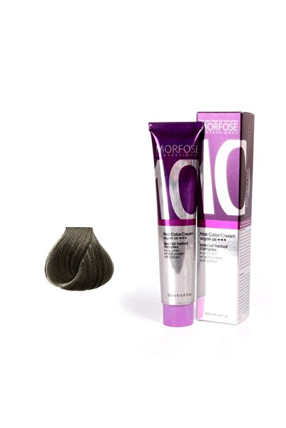 Morfose 10 SAÇ BOYASI 100ml / 7.11 Yoğun Küllü Kumral