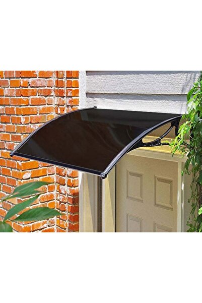 SUNDURMAGROSS Kapı Pencere Üstü Pratik Sundurma 120 X 100 cm Siyah