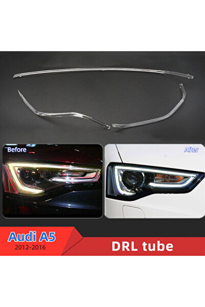 OEM Kit Fibra stanga pentru reparatie lumini de zi DRL far pentru Audi A5 8T ...