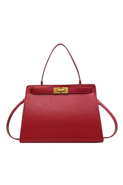 LIG Red Women's Leather Bag