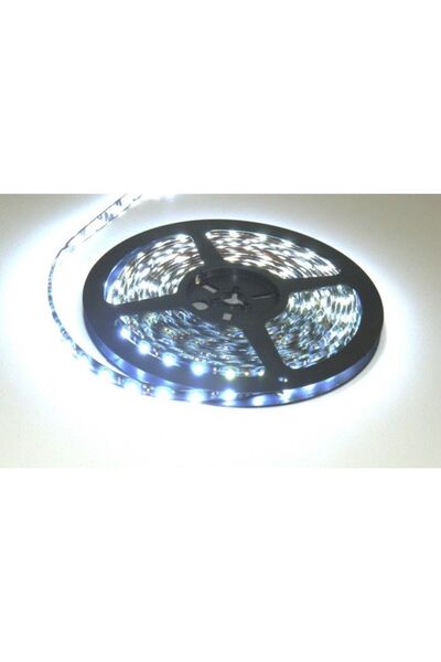 OEM Banda led alba 60 leduri 3528/metru, 12V, rezistenta la apa, la rola de 5...