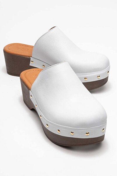 Zeynep Sıradağlı Γυναικεία σανδάλια Serviola από γνήσιο δέρμα, λευκά