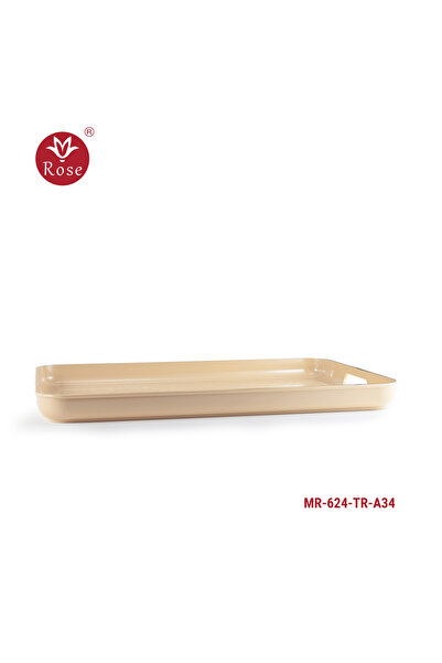 Rose Tea and coffee serving tray (35*53) with a classic rose pattern - Rose-627