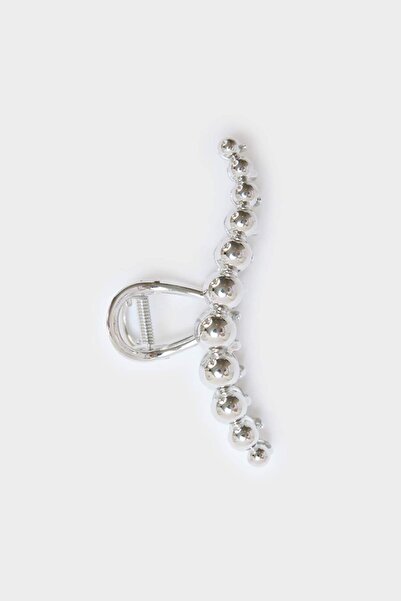 DeFacto Women's Silver Latch Buckle F8260Axns