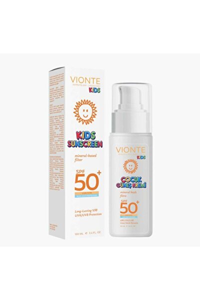 Vionte Kids Children's Sunscreen Spf50+ Mineral Based Filter Blue Light Prote...