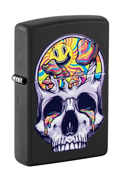 Zippo Brichetă 48737 - Craniu, Soare și Ciuperci